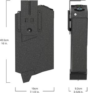 Sinh trắc học/bàn phím Phím Máy tính để bàn gắn kết an toàn an toàn đầu giường tự động thả xuống để truy cập nhanh chế độ im lặng bảo mật - Product Image 2