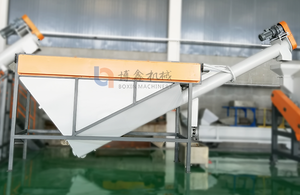 पालतू वाशिंग लाइन पीईटी बोतल रीसाइक्लिंग मशीन पीईटी बोतलों रीसायकल पॉलिएस्टर स्टेपल फाइबर बनाने की मशीन - Product Image 2