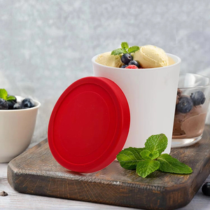 Conteneur à glace réutilisable 1L, écologique, pour la conservation de la glace maison, avec logo personnalisé, pour réfrigérateur – Vente chaude - Product Image 3