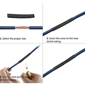 Suministro de Fábrica: 560 Piezas de Tubo Termocontraíble Aislante de Pared Simple para Cables Eléctricos - Product Image 6