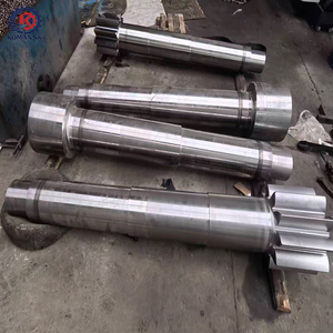 ड्रेगलाइन खुदाई भागों लंबे बड़े व्यास गियर शाफ्ट ड्राइव बड़े गियर शाफ्ट कारखाना संचालित - Product Image 3