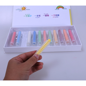 Promotionnel pastel à l'huile <span class=keywords><strong>de</strong></span> haute qualité <span class=keywords><strong>blanc</strong></span> <span class=keywords><strong>cire</strong></span> <span class=keywords><strong>crayon</strong></span> <span class=keywords><strong>de</strong></span> couleur - Product Image 3
