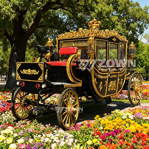 รถม้าไฟฟ้าสไตล์ยุโรปสุดหรู ลดราคาพิเศษ  ขายโดยโรงงานผลิตม้าหลวง - Product Image 6