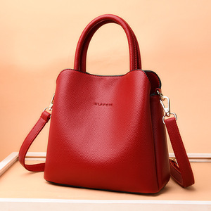 Bolsa Transversal Pequena de PU Texturizado para Mulheres, Ideal para o Trabalho Diário, com Alça Arredondada, Etiqueta Redonda e Alça Destacável - Product Image 2