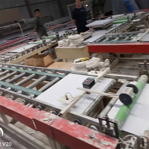 เครื่องทำแผ่นฝ้าเพดานยิปซัมขนาดเล็ก ควบคุมอัตโนมัติ ประสิทธิภาพสูง ได้รับการรับรองมาตรฐาน CE <span class=keywords><strong>ISO</strong></span> - Product Image 1