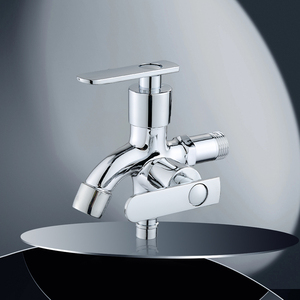 Grifo de Plástico Económico de Doble Uso con 2 Salidas para Lavandería Exterior, Disponible OEM/ODM - Product Image 6