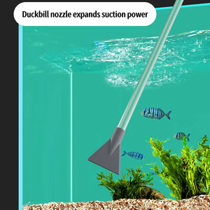 Siphon de nettoyage pour aquarium, aspirateur de gravier, échangeur d'eau de grande capacité, <span class=keywords><strong>kit</strong></span> de nettoyage et de changement d'eau pour aquarium avec tube d'extension - Product Image 5