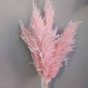 Hierba de pampas pequeña de colores de alta calidad al por mayor para decoraciones de bodas y materiales florales de floristería - Product Image 3
