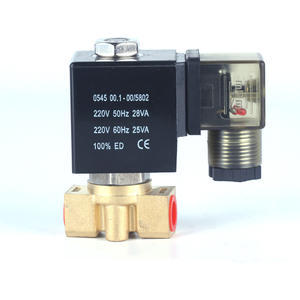 Válvulas Solenoides Cuadradas de Latón para Alta Temperatura, Válvulas Solenoides de Latón de 2 Puntos, Suministros del Fabricante con Descuentos por Volumen Disponibles - Product Image 1