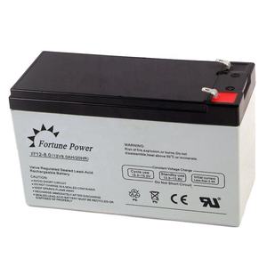 Batterie 12v 7ah sans entretien pour éclairage d'urgence, batterie solaire 12v 7ah, batteries AGM 7ah, batteries 12v 7ah - SLA rechargeable 12v - Product Image 1