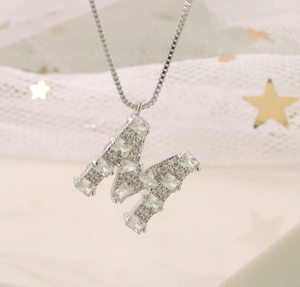 <span class=keywords><strong>IG</strong></span> Promotion Colliers Pendentifs Initiales Homme Femme en Argent Sterling 925 Moissanite D VVS 1ct Testée Bijoux Personnalisés de Haute Qualité - Product Image 6
