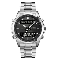 Jam Tangan Digital Outdoor SKMEI Mewah untuk Pria, Tahan Air, Fitur Dual Time, Stop Watch, dan Alarm, Grosir Cina, Posisi Dial