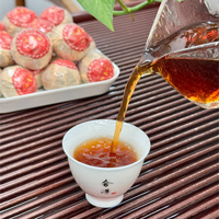 Yunnan Kleine Groene Mandarijn Pu'er Rijpe Thee Zongedroogd Paleis Kwaliteit Post-gefermenteerd Fruitig Aroma Bulk Groothandel Aanvoer voor Cafés
