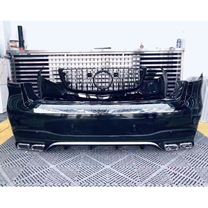 GLS63-Kit de carrocería para <span class=keywords><strong>Mercedes</strong></span> <span class=keywords><strong>Benz</strong></span> X166 <span class=keywords><strong>GLS</strong></span> 450 <span class=keywords><strong>500</strong></span>, incluye la rejilla GT, parachoques delantero y trasero - Product Image 4