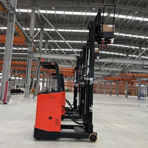 Wide Varieties Reach Stacker New Electric Reach Pallet Forklift Stacker 1.5 Ton 2 Ton Full Electric Reach Truck