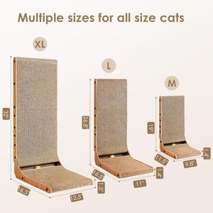 Rascador de Madera para Gatos, Juguete para Gatos de Interior, Material Natural de Calidad, Diseño Innovador y Multiusos, Imprescindible para Mascotas - Product Image 6