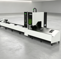 Máquina de Corte Láser de Fibra CNC para Tubos de Gran Diámetro Q3-24, Sistema de Doble Mandril, 3 Ejes, Alta Precisión, Industria Pesada, Acero