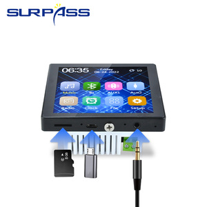 PW425E Pantalla táctil de 4 pulgadas Mini reproductor de música de alta fidelidad Amplificador de audio inteligente para <span class=keywords><strong>Bluetooth</strong></span> y Wifi Receptor de montaje en pared - Product Image 3