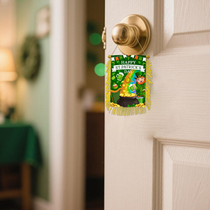 10x15cm the Feast of Saint Patrick Mini Pennant Car Flags <b>Window</b> Hanging <b>Suction</b> <b>Cup</b> - Product Image 4