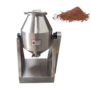 spice mixing machine food powder drum mixer barrel mixer double cone blenders