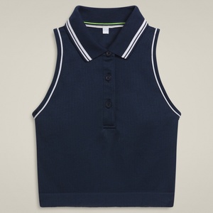 Débardeurs de sport pour femmes, personnalisables avec logo, en coton et polyester respirants, pour l'été et le tennis - Product Image 4