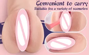 Wholesale Tight 3D Vagina Anal Pocket Pussy Sex Doll Realistic 2 In 1 Male Masturbators Doll Pocket Pussy Sex Doll For Men