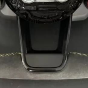 Volant de sport en cuir et fibre de carbone avec point rouge compatible avec <span class=keywords><strong>Audi</strong></span> A6 A1 A3 A4L A5 A7 A8 Q3 <span class=keywords><strong>Q2</strong></span> Q4 Q5 Q6 Q7 Q8 TT R8 - Product Image 5