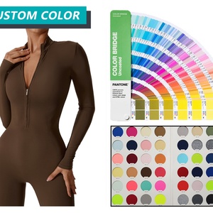 Conjunto Deportivo de 5 Piezas para Gimnasio, Top y Pantalones, Ropa Deportiva para Mujer, Personalizable con Logotipo, Conjunto de Yoga - Product Image 5