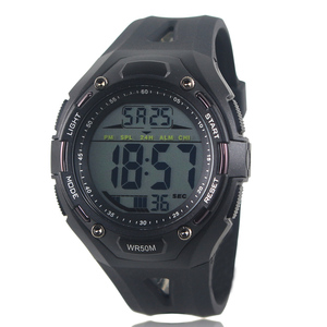 <span class=keywords><strong>Montre</strong></span> numérique pour <span class=keywords><strong>homme</strong></span> classique ronde de bonne qualité, avec réveil, lumineuse, à grands <span class=keywords><strong>chiffres</strong></span>, simple - Product Image 4