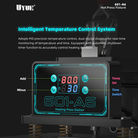 UYUE 601-A6 Presse à chaud 400W à double chauffage latéral pour réparation d'écrans LCD, contrôle précis de la température et du temps pour la réparation de téléphones