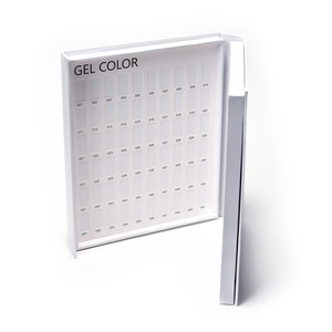 Livre d'échantillons professionnel en ABS pour vernis à ongles, 120 couleurs, nuancier de manucure, tableau de couleurs, outils de pratique pour salon de manucure - Product Image 4
