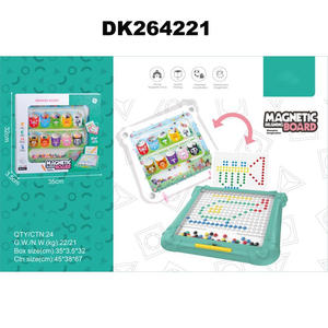 Erken eğitim manyetik yapı taşı masa bulmaca çift taraflı çocuklar çizim kurulu - Product Image 6