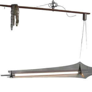 Modern Minimalist Pendant <b>Light</b> Long <b>LED</b> Single Head For Restaurant <b>Bar</b> Office Lighting - Product Image 5