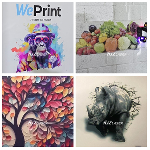 3 trong 1 bánh xe đường sắt sàn tường 3D dọc UV tường máy in tất cả trong một máy in - Product Image 6