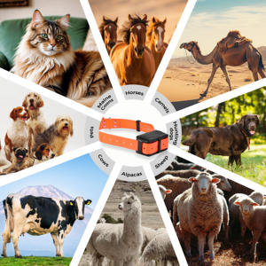 Collar Localizador <span class=keywords><strong>GPS</strong></span> 4G para Ganado, Rastreador de Mascotas IP67 a Prueba de Agua, Escucha Remota para Animales y Perros de Caza - Product Image 3