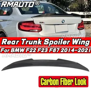 สปอยเลอร์หลังรถยนต์สีดำเงา ชุดแต่งสปอยเลอร์หลังสำหรับ BMW F87 M2 F22 M240i 2014-2021 อุปกรณ์ตกแต่งรถยนต์ - Product Image 2