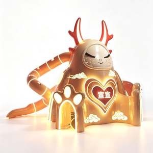 Scivolo a Spirale in Legno con Luci LED per <span class=keywords><strong>Parco</strong></span> Giochi Commerciale a Tema Montagna Fantastica, per Bambini, per Parchi Divertimento Notturni all'Aperto - Product Image 1