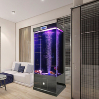 Aquarium rectangulaire en verre moderne, durable et écologique de 32 L, décoration paysagère pour la maison, pour le salon, aquarium et accessoires