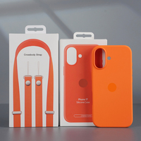 Coque JOYPORODO S080 en Silicone Liquide pour iPhone 17 Pro Max Air avec Magnétique et Animation