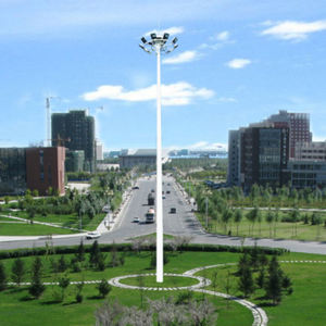 כוח גבוה מבול אור ip66 מרובע פארק פיזור אורות ספוט אור מגולוון מעלה מערכת הרמת שדה תעופה גבוהה מנורת התורן גבוהה - Product Image 1