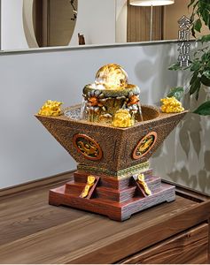 Phong Thủy Phong Cách Nhựa Máy Tính Để Bàn Thanh Kho Báu Nồi Cho Thủ Quỹ Thông Tư Dòng Chảy Quản Lý Giàu Có Văn Phòng Cho Trang Trí Nội Thất Cửa Hàng Mới - Product Image 3