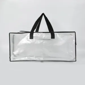 Factory Supply Foldable Pp Woven Storage Bags Heavy Duty Extra Large Transparent Pp Woven Moving Bag