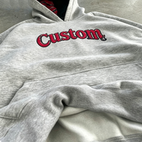 Ensemble de survêtement streetwear d'hiver pour homme, pantalon de survêtement à double taille et sweat à capuche zippé oversize, en polaire ample avec broderie 3D personnalisée, vêtements de sport
