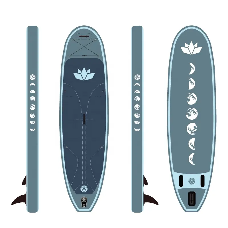 GeeTone 2023 Lotus Paddle Board Yoga materasso gonfiabile equilibrio acqua Matt ginnastica Air Track Sport acquatici