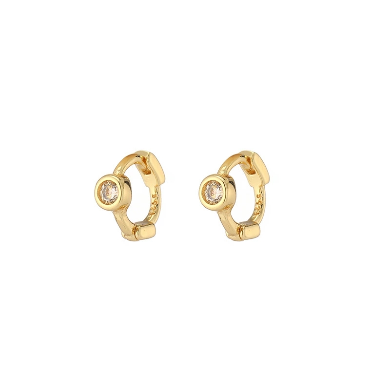 Gold EK511 White Zircon