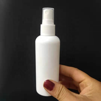Flacon pulvérisateur de parfum en HDPE de 10 ml à 100 ml avec gravure, blanc / taille de col 18/20 mm
