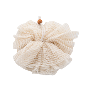 Éponge <span class=keywords><strong>de</strong></span> <span class=keywords><strong>Douche</strong></span> Multi-usages en Ramie 100 % Naturelle Eco, Gant <span class=keywords><strong>de</strong></span> Gommage Léger pour le Corps, Loofah avec Sac en Nylon PE Polyester - Product Image 2