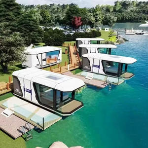 Capsule spatiale préfabriquée personnalisée <span class=keywords><strong>Maison</strong></span> modulaire intelligente futuriste pour <span class=keywords><strong>location</strong></span> de vacances et hôtellerie - Product Image 2