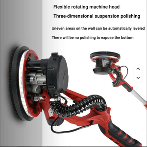225MM Wall Putty Sandpaper Machine Self-vacuuming <b>Ceiling</b> BG-220 High-Power Motor Delivers 1390W for Efficient Sanding of Large - Product Image 6
