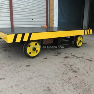 5-50 Ton Heavy Industrial Transfer Trackless Steel Coil Transfer Electric Flat Cart